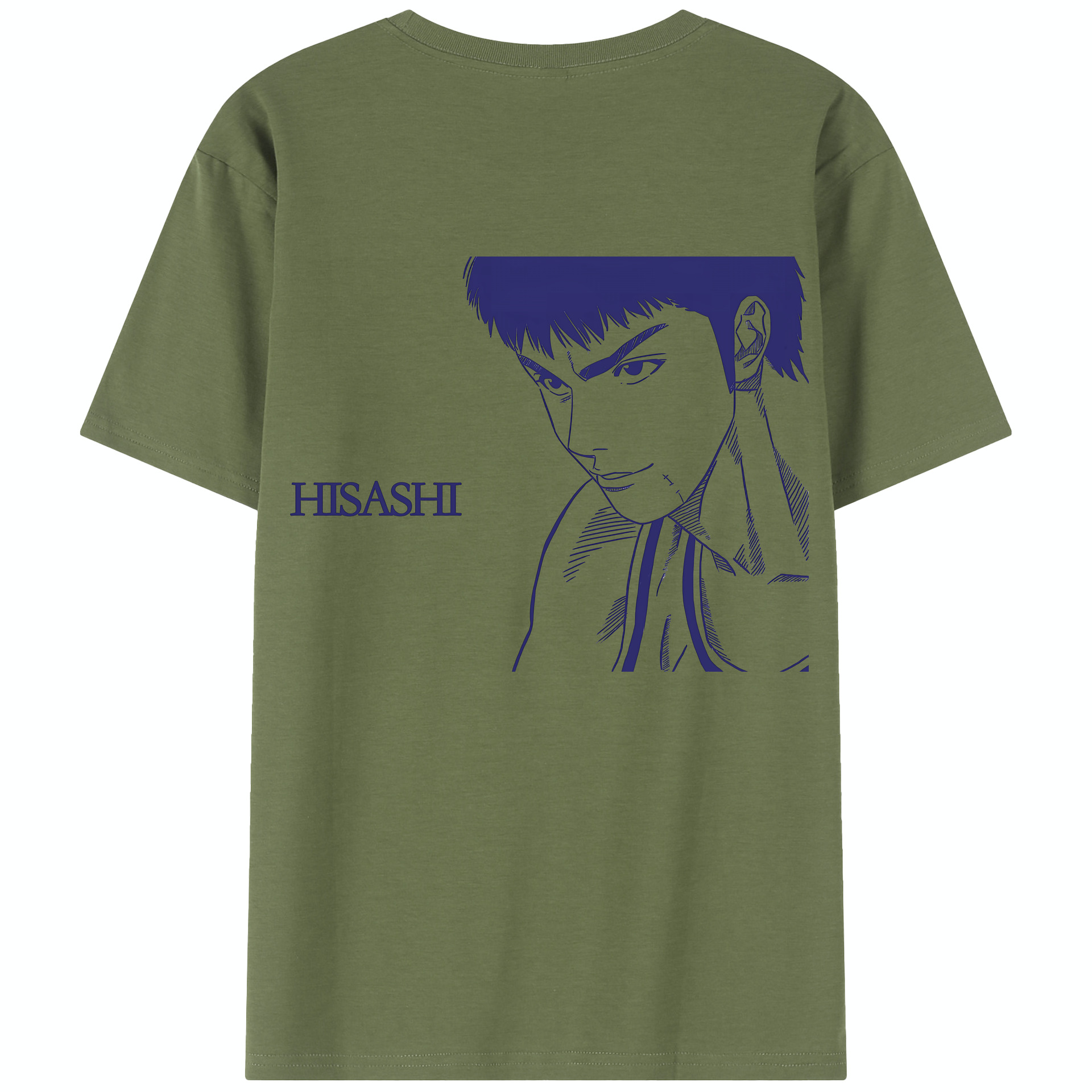 SLAM DUNK／スラムダンク 綿100％半袖Tシャツ（背面プリント）